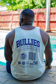 Stacked Tank (Creme|Navy)